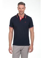 The Time of Bocha Koszulka polo w kolorze granatowym rozmiar: XXL. Niebieskie koszulki polo męskie The Time of Bocha, xxl, bez wzorów, z bawełny, bez ramiączek. Za 169.95 zł.