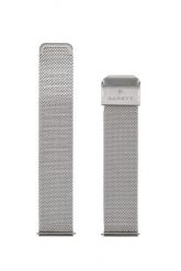 Pasek uniwersalny do smartwatchy Garett stalowy 18 mm. Szare paski męskie GARETT, bez wzorów, z materiału, sportowe. Za 59.00 zł.