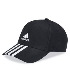 Czapka z daszkiem adidas. Czarne czapki z daszkiem damskie Adidas, bez wzorów. Za 59.99 zł.
