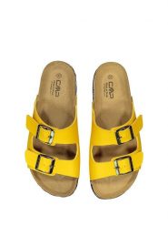 CMP Klapki "Thalitha" w kolorze żółtym rozmiar: 40. Żółte klapki damskie CMP, bez wzorów, bez obcasa. Za 78.47 zł.