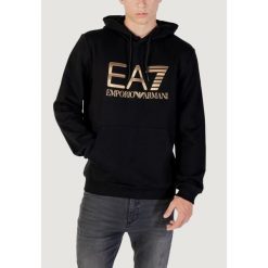 Bluza Mężczyzna EA7. Czarne bluzy bez kaptura męskie EA7, m, z bawełny. Za 441.25 zł.