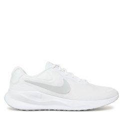 Buty do biegania Nike. Białe obuwie do biegania damskie Nike, nike revolution. Za 309.99 zł.