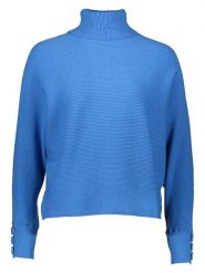 Eight2Nine Sweter w kolorze niebieskim rozmiar: L. Niebieskie golfy damskie Eight2Nine, l, bez wzorów, bez ramiączek. Za 61.46 zł.