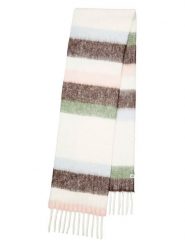 Becksöndergaard Szal "Alvaro" ze wzorem - 210 x 26 cm rozmiar: onesize. Szaliki i kominy damskie Becksöndergaard, bez wzorów, z materiału. Za 249.76 zł.