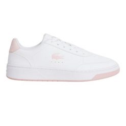 Buty Sportowe Damskie Lacoste Court Pro. Białe buty sportowe na co dzień damskie Lacoste, bez wzorów, z jeansu, trekkingowe. Za 365.20 zł.
