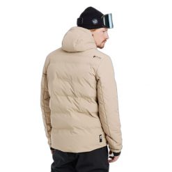 Kurtka puchowa Protest Superior 23. Brązowe kurtki narciarskie i snowboardowe damskie Protest, m, bez wzorów, z puchu, bez kaptura, narciarskie. Za 851.50 zł.