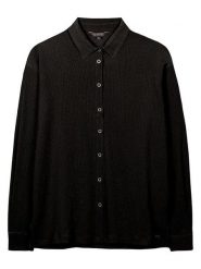 Herrlicher Bluzka "Codi" w kolorze czarnym rozmiar: L. Czarne bluzki damskie Herrlicher, l, bez wzorów, z bawełny, bez kołnierzyka, bez ramiączek. Za 152.99 zł.