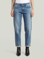 G-Star Dżinsy - Boyfriend fit - w kolorze niebieskim rozmiar: W31/L32. Niebieskie jeansy damskie G-Star. Za 288.18 zł.