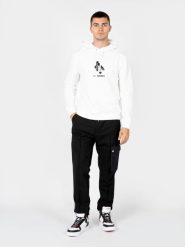 Les Hommes Bluza "Hoodie LH" | LBH1006700P | Mężczyzna | Biały. Białe bluzy bez kaptura męskie Les Hommes, m, z bawełny. W wyprzedaży za 579.00 zł.