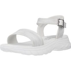 Sandały CONGUITOS LV553003 Srebrny. Szare obuwie trekkingowe damskie CONGUITOS, ze skóry, bez zapięcia. Za 105.99 zł.