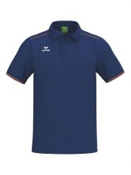 Erima Sportowa koszulka polo w kolorze granatowym rozmiar: XXL. Niebieskie koszulki polo męskie Erima, xxl, bez wzorów, z bawełny, bez ramiączek. Za 88.64 zł.