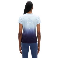 Koszulka treningowa damska PUMA Hyrox Poly Graphic Tee 64. Brązowe bluzki damskie Puma, m, z materiału, bez kołnierzyka, bez ramiączek. Za 119.99 zł.