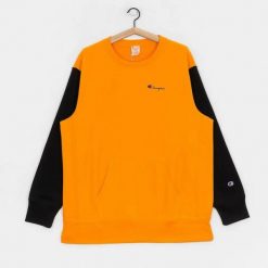 Męska bluza Champion Crewneck Sweatshirt 214284-OS030. Brązowe bluzy bez kaptura męskie CHAMPION, l, z bawełny. Za 288.13 zł.