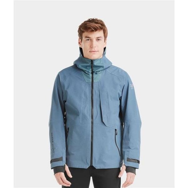Kurtka przeciwdeszczowa z kapturem Horse Pilot Element. Niebieskie kurtki męskie HORSE PILOT, bez wzorów, sportowe, z kapturem. Za 1,597.10 zł.
