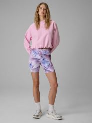 4F Legginsy krótkie dzianinowe damskie - multikolor M. Legginsy damskie 4f, l, bez wzorów, z dzianiny. Za 79.99 zł.