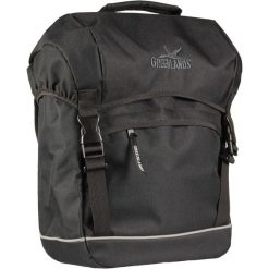 Pojedyncza Torba Rowerowa Travel 25 Litrów 32 X 42 X 19 Cm - Czarna. Czarne torebki klasyczne damskie GREENLANDS, bez wzorów, z materiału, bez dodatków. Za 225.25 zł.