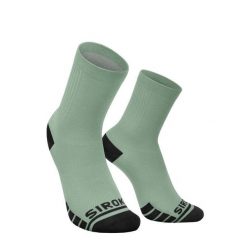 Skarpetki kolarskie Gravel unisex SIROKO GS1. Czarne skarpetki męskie SIROKO, bez wzorów, z elastanu. Za 73.00 zł.