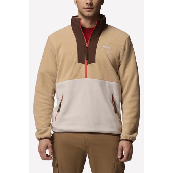 Bluza męska Columbia Sequoia Grove Half Zip Fleece. Brązowe bluzy bez kaptura męskie Columbia, m. Za 229.99 zł.