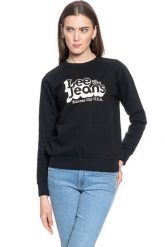 LEE GRAPHIC CREW SWS DAMSKA BLUZA KLASYCZNA BLACK L53TTX01 112112530. Czarne bluzy bez kaptura damskie Lee, l. Za 139.99 zł.