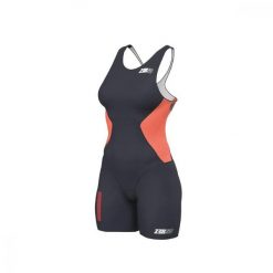 Kombinezon krótki tri-funkcyjny damski Z3R0D Racer. Czarne kombinezony damskie ZEROD, l, bez wzorów, z elastanu, bez kołnierzyka, bez ramiączek, krótkie. Za 867.85 zł.