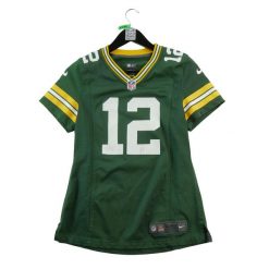 Second life - Koszulka NFL damska Green Bay Packers - Stan bardzo dobry. Zielone bluzki sportowe damskie NFL, s, z materiału, bez kołnierzyka, bez ramiączek. Za 149.06 zł.