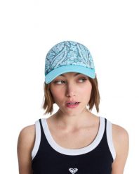 Czapka Trucker dla Kobiety BEAUTIFUL MORNING Zielony. Zielone czapki z daszkiem damskie Roxy, bez wzorów, z poliesteru. Za 119.99 zł.