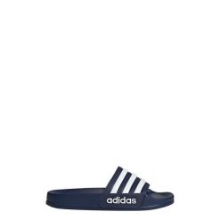 Klapki Adilette Shower. Białe klapki damskie Adidas, bez wzorów, bez obcasa. Za 119.99 zł.