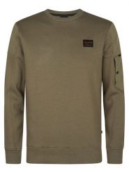 Petrol Bluza "Pueblo" w kolorze khaki rozmiar: 3XL. Brązowe bluzy bez kaptura męskie Petrol, xl, z bawełny. Za 162.49 zł.