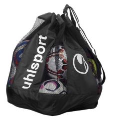 Torba na 12 balonów Uhlsport. Czarne torebki klasyczne damskie UHLSPORT, bez wzorów, bez dodatków. Za 124.00 zł.