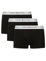Tommy Hilfiger Komplet bokserek UM0UM03752 Czarny. Czarne bokserki męskie Tommy Hilfiger, bez wzorów, z bawełny. Za 169.99 zł.