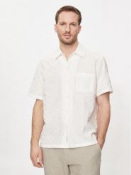 Marc O'Polo Denim Koszula 463 1159 41026 Biały Regular Fit. Białe koszule męskie Marc O'Polo Denim, m, bez wzorów, z bawełny, bez kołnierzyka, bez ramiączek. Za 179.99 zł.