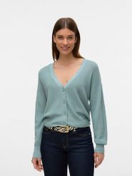 Vero Moda Kardigan w kolorze błękitnym rozmiar: M. Niebieskie kardigany damskie Vero Moda, m, bez wzorów, z wiskozy. Za 104.64 zł.