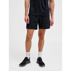 Szorty Hummel Pulse. Czarne spodenki sportowe damskie HUMMEL, na fitness i siłownię. Za 161.00 zł.