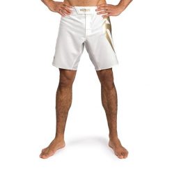 Spodenki treningowe męskie Venum Light 5.0. Białe szorty męskie VENUM, bez kołnierzyka. Za 269.99 zł.