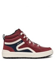Geox Sneakersy J Weemble Boy J36HAA 022FU C7BF4 M Bordowy. Czerwone buty sportowe chłopięce Geox, bez wzorów, ze skóry, bez zapięcia. Za 159.99 zł.