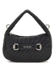 Guess Torebka w kolorze czarnym - 18 x 11 x 6 cm rozmiar: onesize. Czarne torebki klasyczne damskie Guess, z aplikacjami, z materiału, bez dodatków. Za 391.99 zł.