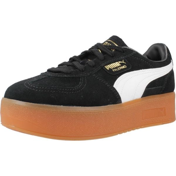Buty PUMA YELLOW PALERMO ELEVATA Czarny. Czarne obuwie trekkingowe damskie Puma. Za 428.25 zł.