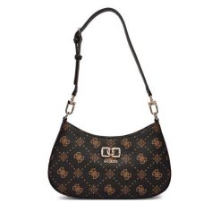 Torebka Guess. Brązowe torebki klasyczne damskie Guess, z aplikacjami, bez dodatków. Za 609.99 zł.