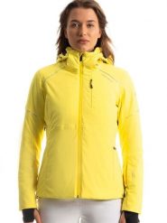 Fischer Kurtka narciarska w kolorze żółtym rozmiar: XL. Żółte kurtki narciarskie i snowboardowe damskie FISCHER, xl, bez wzorów, bez kaptura, narciarskie. Za 422.05 zł.