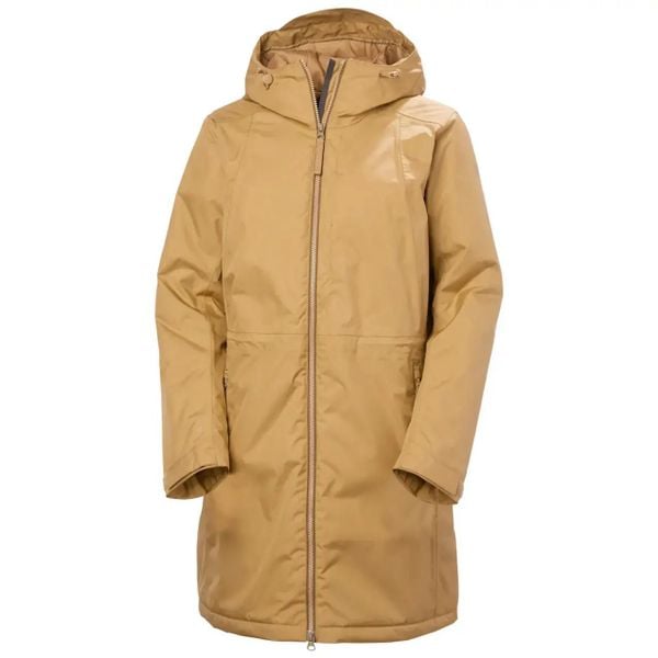 Damska kurtka wodoodporna Helly Hansen Westport. Brązowe kurtki przeciwdeszczowe damskie Helly Hansen, na jesień, uniwersalny, bez kaptura. Za 706.00 zł.