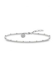 Thomas Sabo Srebrna bransoletka rozmiar: onesize. Szare bransoletki damskie thomas sabo, srebrne. Za 115.95 zł.