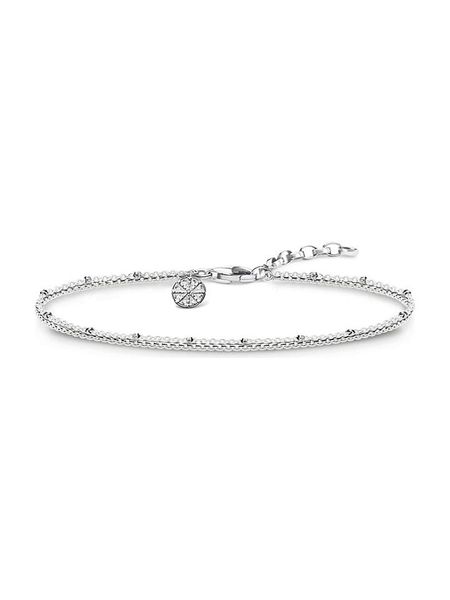 Thomas Sabo Srebrna bransoletka rozmiar: onesize. Szare bransoletki damskie thomas sabo, srebrne. Za 115.95 zł.