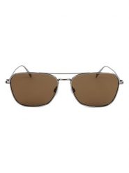 Levi's Męskie okulary przeciwsłoneczne w kolorze srebrno-brązowym rozmiar: 59. Brązowe okulary przeciwsłoneczne męskie Levi's, z tworzywa sztucznego. Za 139.95 zł.