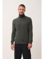 Just Cashmere Kaszmirowy sweter "Connor" w kolorze khaki rozmiar: XXL. Brązowe swetry męskie Just Cashmere, xxl, bez wzorów, z kaszmiru, bez kołnierzyka. Za 493.45 zł.