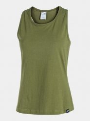 Joma Top funkcyjny w kolorze zielonym rozmiar: M. Zielone topy damskie Joma, m, bez wzorów, z bawełny, bez kołnierzyka. Za 19.77 zł.