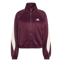 Koszulka Adidas Sport W Stadium Tt Damskie. Fioletowe topy sportowe damskie Adidas, m, bez wzorów, z bawełny, bez ramiączek. Za 399.99 zł.