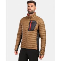 Męska ocieplana kurtka Kilpi ACTIS-M. Brązowe kurtki męskie Kilpi, m, bez wzorów, bez kaptura. Za 380.74 zł.