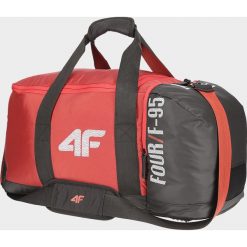 Torba sportowa TPU062 - czerwony. Czerwone torby podróżne damskie 4f, bez wzorów, z gumy. W wyprzedaży za 119.99 zł.