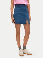 Vero Moda Spódnica jeansowa Nelly 10311322 Niebieski Regular Fit. Niebieskie spódniczki damskie Vero Moda, xs, bez wzorów, z bawełny. Za 119.99 zł.