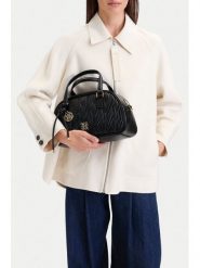 Nine West Torebka CEO-NW-M-003-10 Czarny. Czarne torebki klasyczne damskie Nine West, bez wzorów, ze skóry, bez dodatków. Za 229.99 zł.